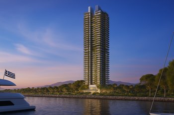 Najwyższy budynek Grecji? Riviera Tower właśnie wznosi się nad Atenami!